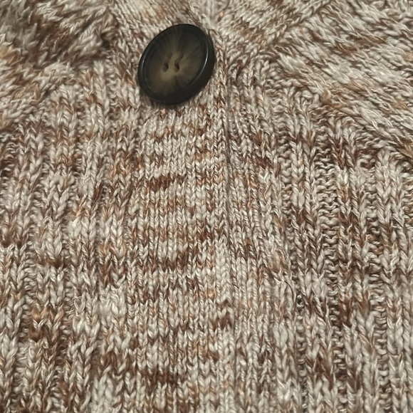 Women's Beige Cardigan Sweater - Picture 4 of 4